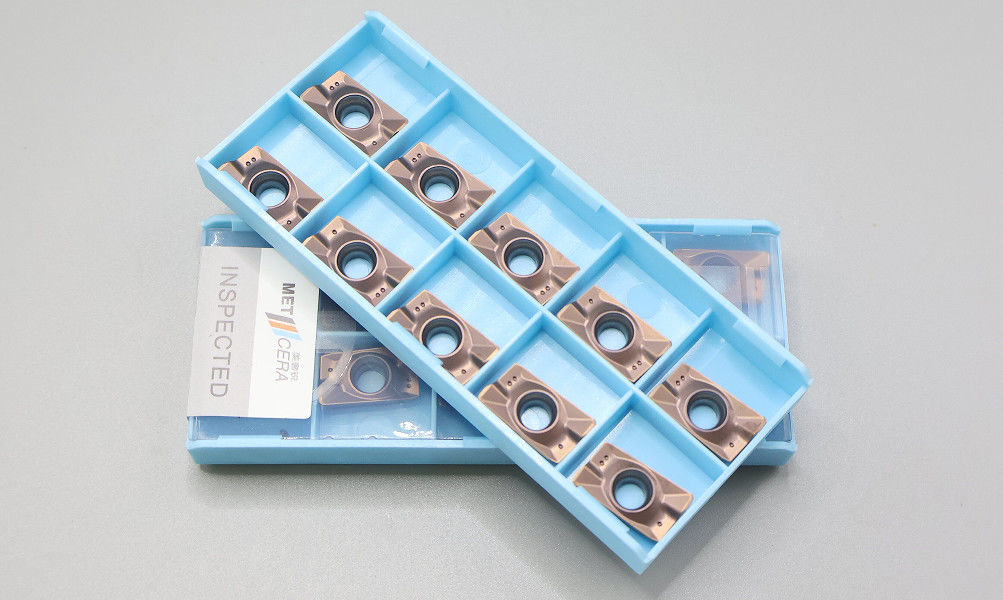 APMT1604PDER-MM thép không gỉ hợp kim cacbon thép kết thúc gia công cắt Carbide chèn máy cắt đúc chèn