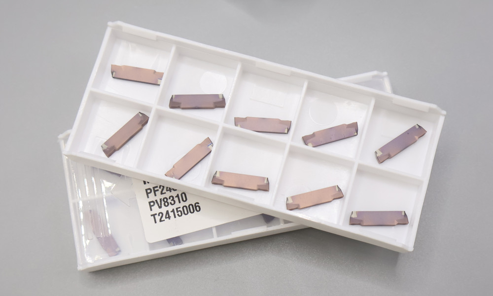 Carbide Grooving Inserts MGMN200 Lớp phủ CNC Carbide Turning Inserts Inserts cho cắt giảm rãnh