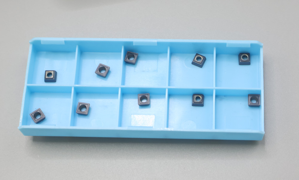 SPMG050204 Công cụ quay CNC Blade tròn bên ngoài CNC Carbide Turn Inserts U Drill Insert SPMG05
