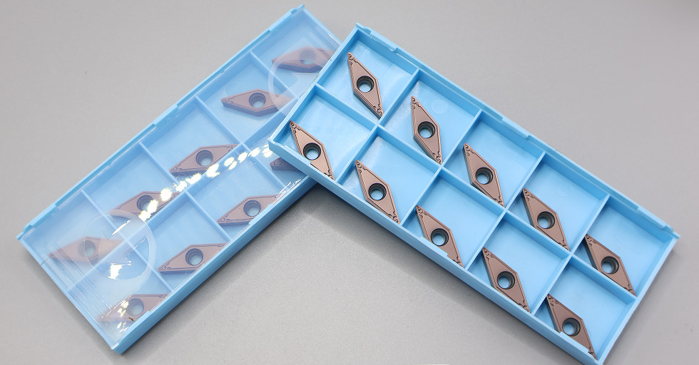 Carbide xoay inserts Rhombic 35 ° phủ lợp máy quay Carbide inserts cho chế biến hoàn thiện trên Stainl VBMT160408