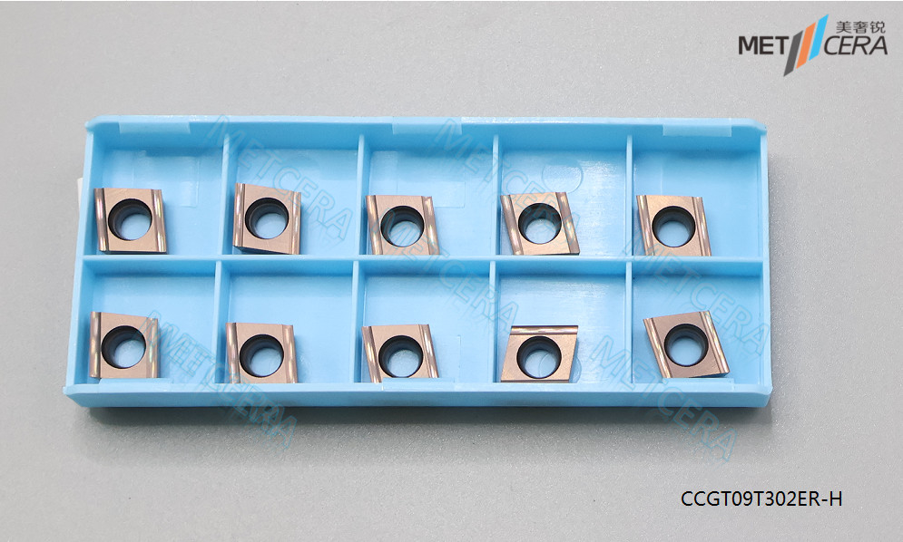 Carbide quay chèn kim cương 80 ° tích cực Carbide chèn CCGT09T cho xoay công cụ cầm Boring chèn