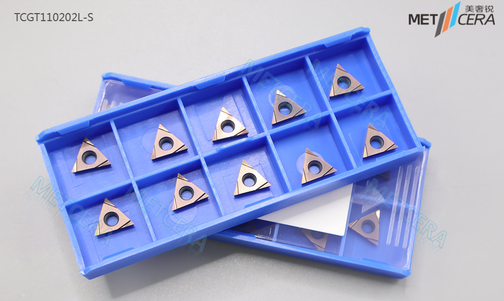 Carbide Insert Công cụ xoay bên ngoài TCGT110202L, Máy cắt CNC tay trái Công cụ Carbide,CNC thay thế Blade