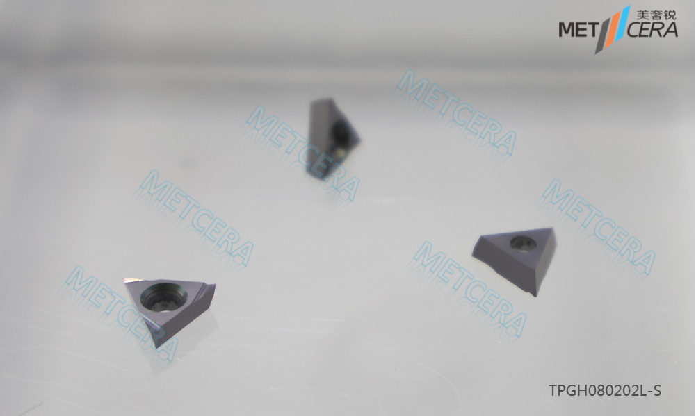 Công cụ lỗ bên trong máy quay CNC Carbide TPGH0802, Chèn Carbide tay trái, Chèn CNC Milling, Chèn khoan