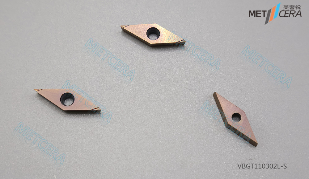 Carbide quay công cụ cắt CNC thép không gỉ mịn gia công đầu cắt trái nội bộ công cụ quay VBGT110302