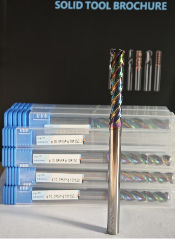 MAE PLUS Φ10x55x10Dx150mm Super Long Length Carbide Mill để gia công kim loại không sắt