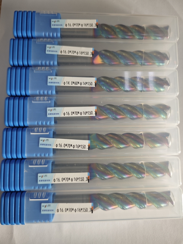 MAE PLUS Long Length Carbide EndMill cho kim loại không sắt Ống máy chế biến nhôm và đồng 14mm φ14.0 x 60 x φ14 x 150mm