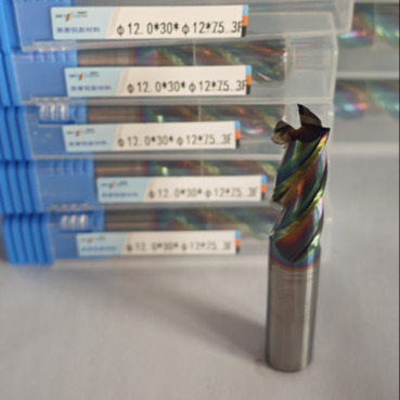 MAE PLUS HRC55-60 Hardness Carbide End Mill for Non-Ferrous Metals Aluminium and Copper Processing 12mm Máy xay kết thúc carbide cho các kim loại không sắt