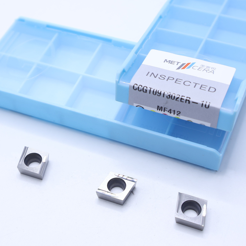 CCGT09 Carbide Insert Boring Insert, Carbide Internal Turning Insert để cắt thép, thép hợp kim, Low Feed, Positive Insert, CCGT09T302ER-1U