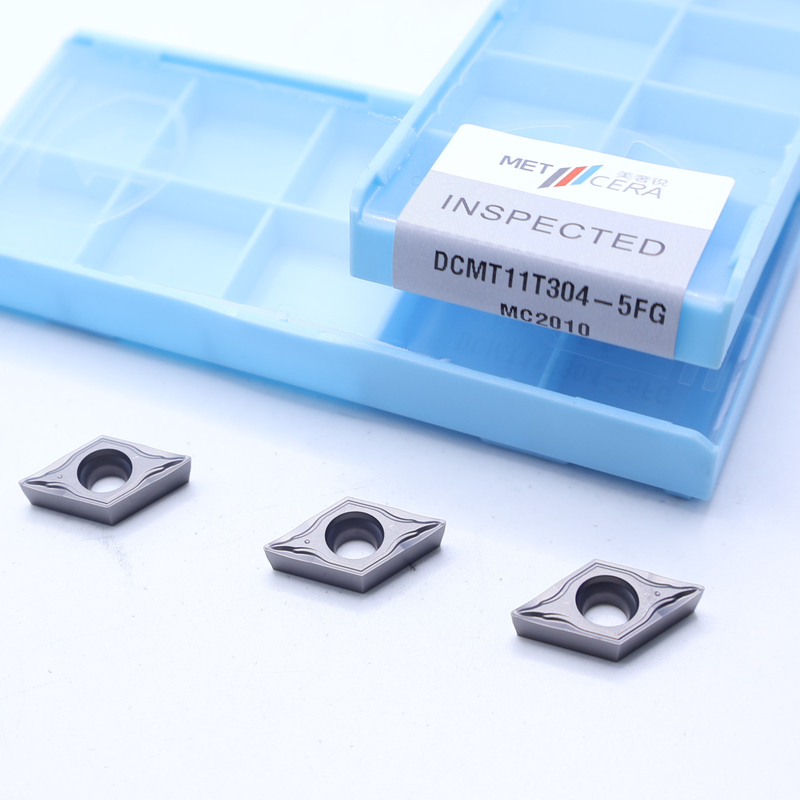 DCMT07 DCMT11 Đặt Cermet vào máy phá chip 5FG để xoay bên ngoài và bên trong thép
