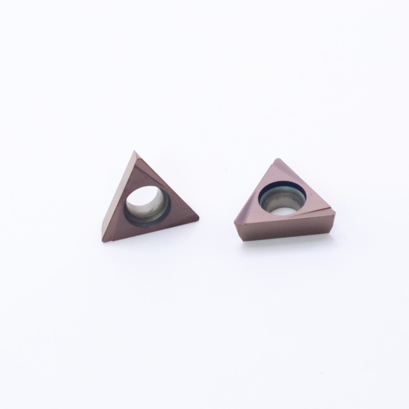 TPGT10 TPGT11 Carbide Turning Inserts cho CNC Turning 4W Chip Breaker trong bạc / đồng