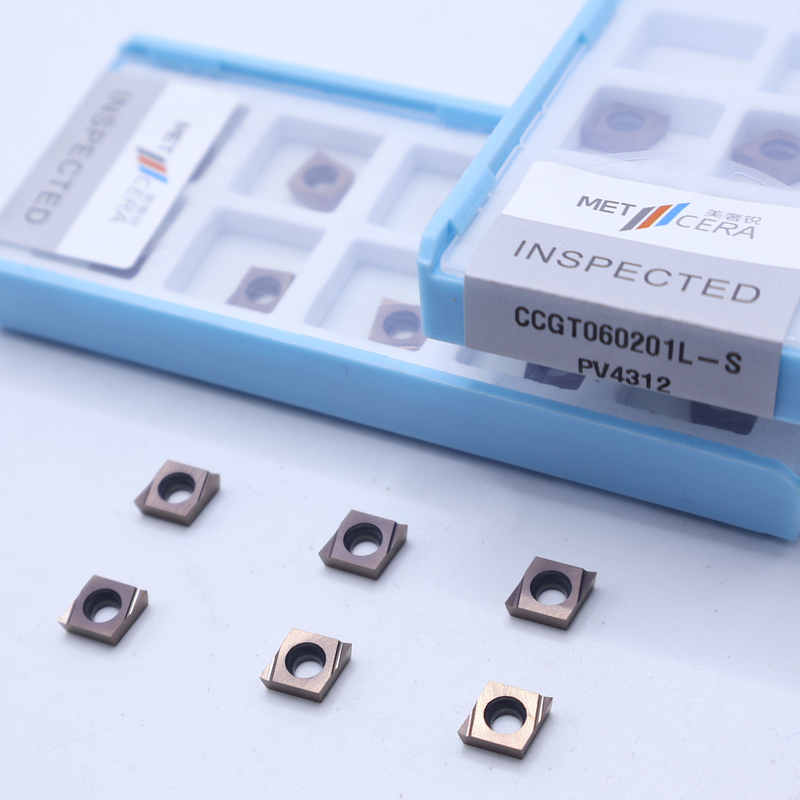 CCGT04 CCGT06 CCGT09 Carbide Đặt quay, Carbide CNC Đặt quay trong S Chip Breaker