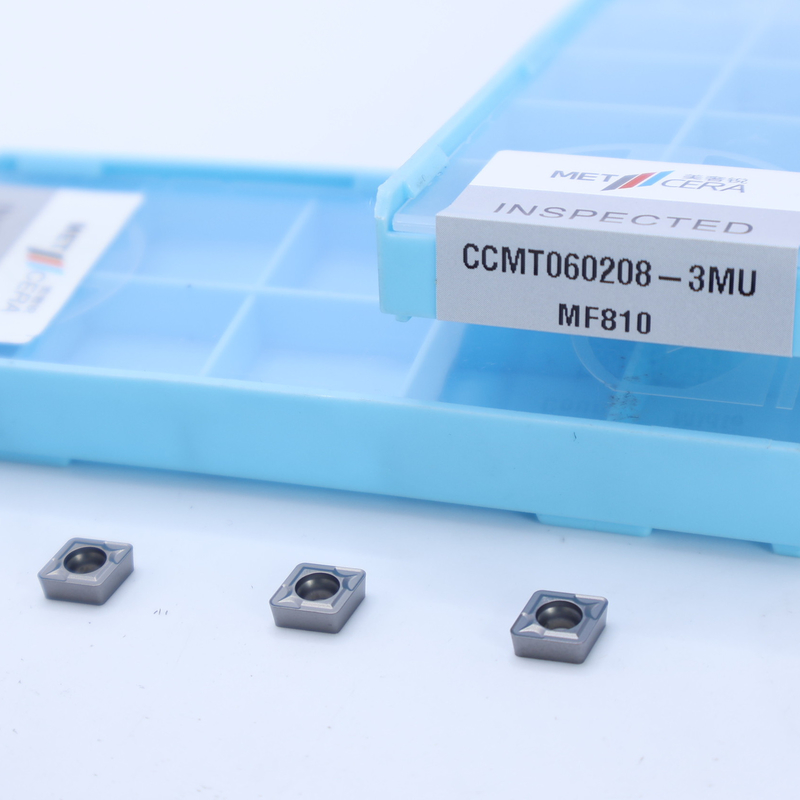 CCMT06 CCMT09 CCMT12 Carbide Turning Insert Positive Insert với 3MU Semi-finished Chipbreaker Hardness HRA91.8