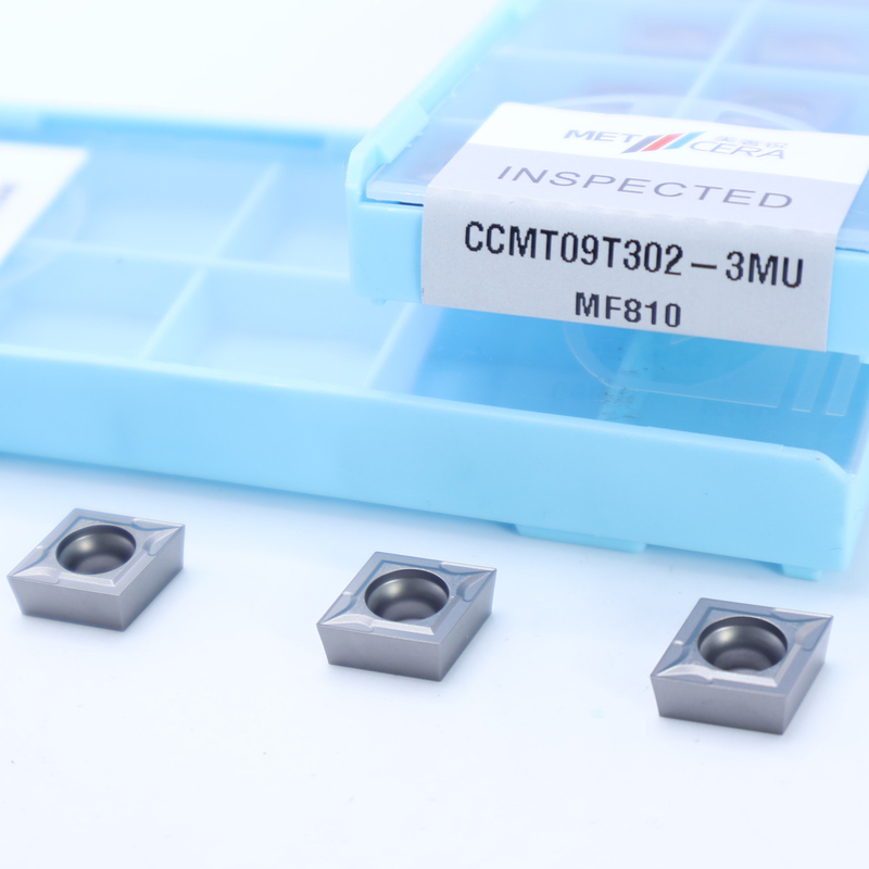 CCMT06 CCMT09 CCMT12 Carbide Turning Insert Positive Insert với 3MU Semi-finished Chipbreaker Hardness HRA91.8