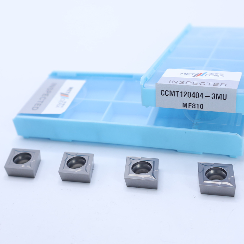 CCMT06 CCMT09 CCMT12 Carbide Turning Insert Positive Insert với 3MU Semi-finished Chipbreaker Hardness HRA91.8