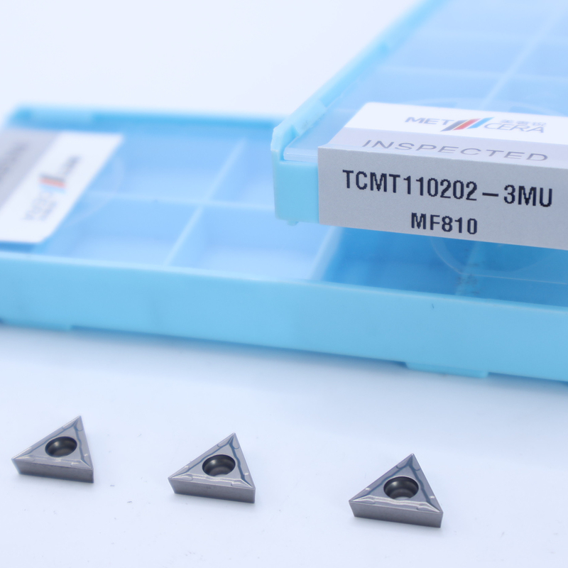 Carbide quay chèn TCMT09 TCMT11 TCMT16, tích cực CNC chèn với 3MU bán kết thúc chipbreaker
