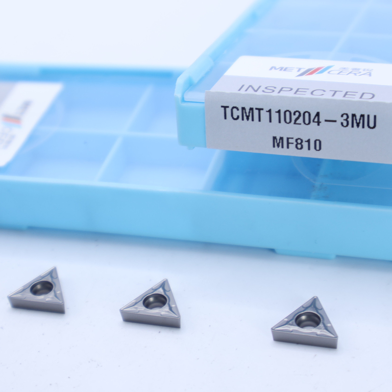 Carbide quay chèn TCMT09 TCMT11 TCMT16, tích cực CNC chèn với 3MU bán kết thúc chipbreaker