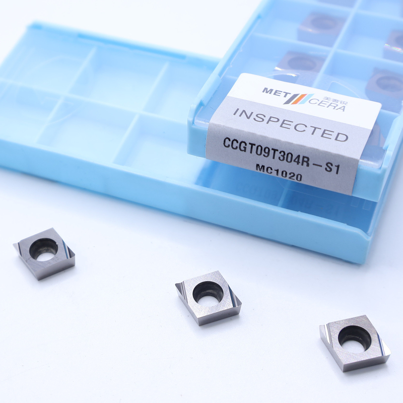 S1 Máy phá vỡ chip kết thúc sắc nét Cermet CNC Đặt xoay CCGT03 CCGT04 CCGT06 CCGT09 với lợi thế chống mòn cao
