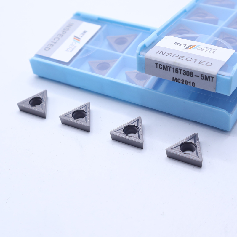 TCMT11 TCMT16 Đèn quay CNC tích cực với máy phá chip bán kết thúc 5MT, Đèn quay Cermet