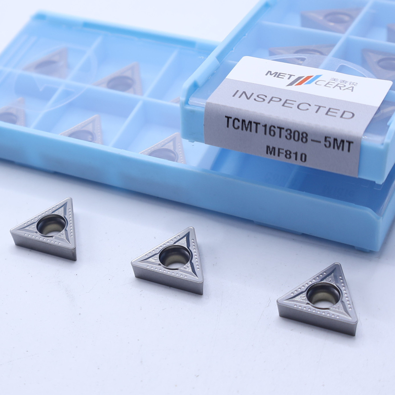 TCMT11 TCMT16 Carbide Turning Insert với chipbreaker 5MT cho thép, thép hợp kim, thép không gỉ