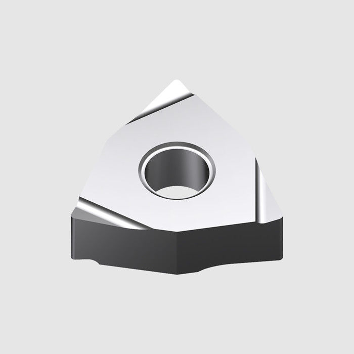 PVD Fine Finishing Coating CNC Cermet Insert For Machining Steel Turning Insert WNGG080404R-S
